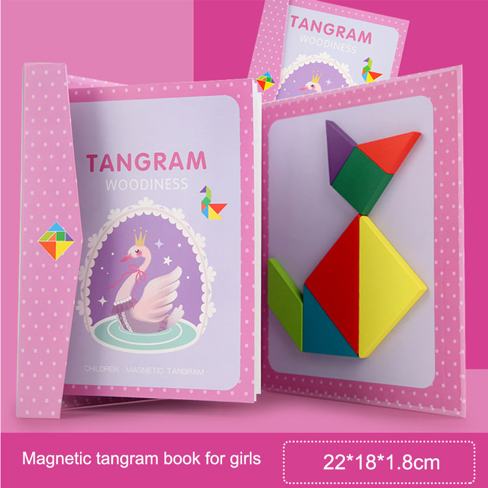 Children's Early Education Magnetic Jigsaw Puzzle Toys Elementary School Students Puzzle Blocks Assembled Puzzle Board Toys