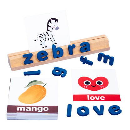 Children's Early Education English Alphabet Learning Cognitive Spelling Word Parent-Child Game Puzzle Development Enlightenment Toys